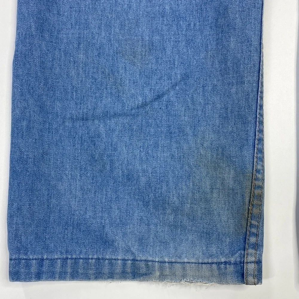 Vintage Levi Jeans With A Skosh More Comfort 70s 36x30 Orange Tag